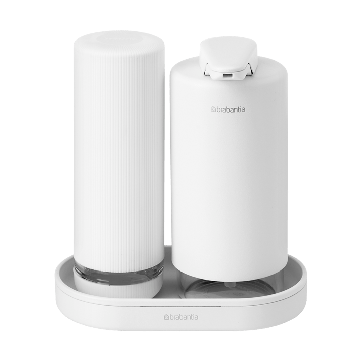 SinkStyle såpepumpe/oppvaskdispenser sett - Mineral Fresh White - Brabantia