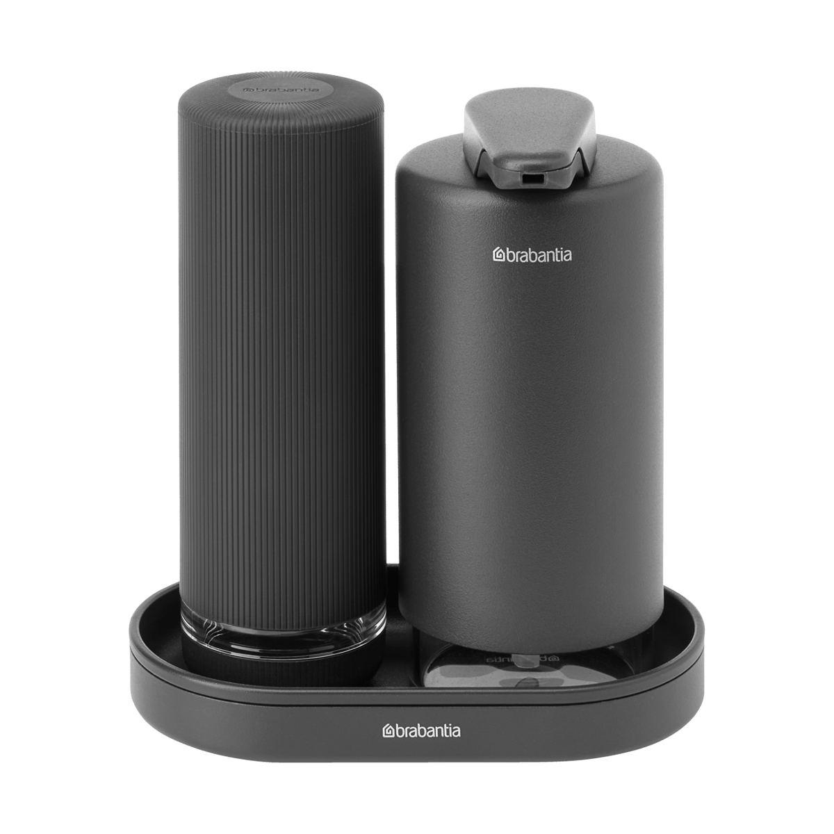 Brabantia SinkStyle såpepumpe/oppvaskdispenser sett Mineral Infinite Grey