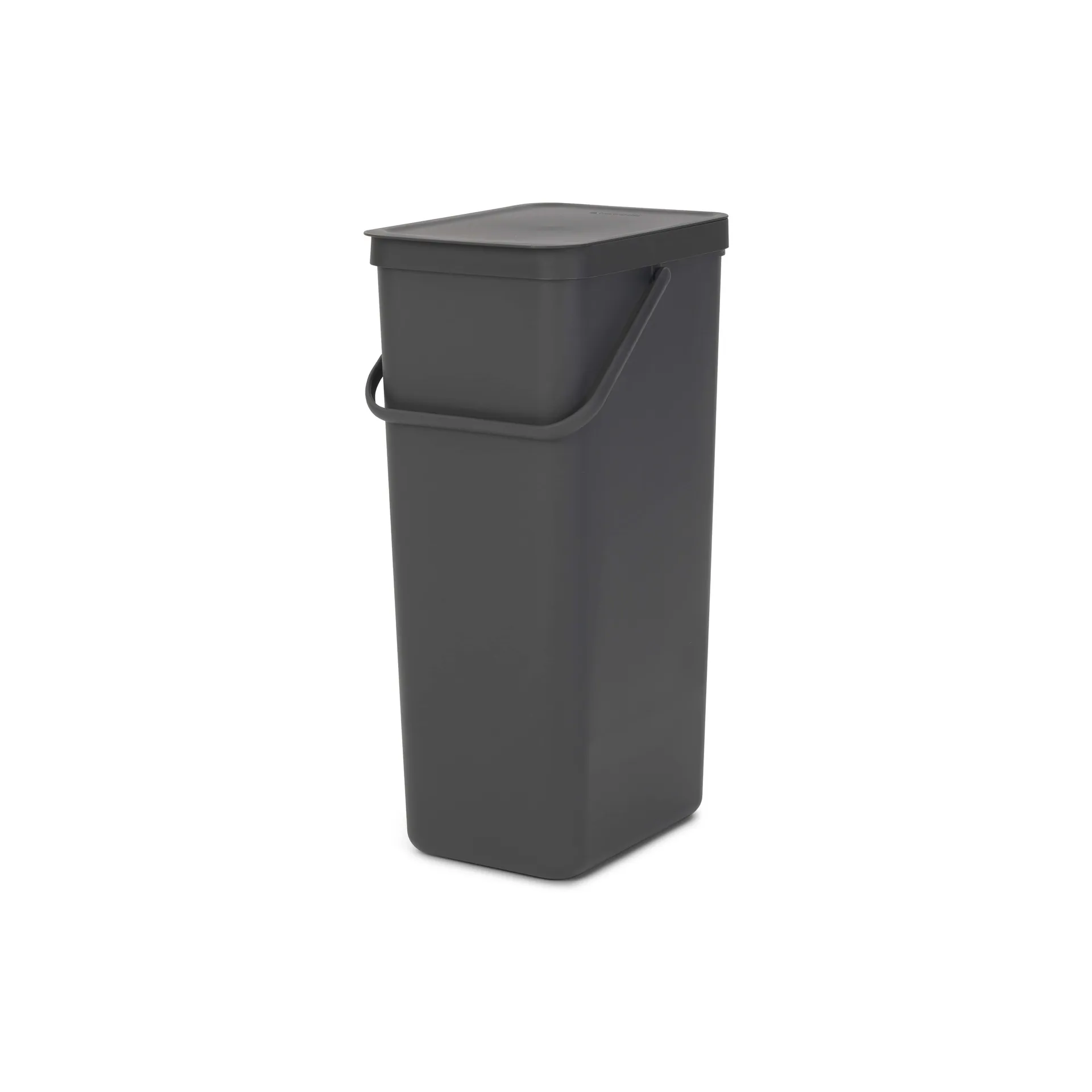 Sort & Go avfallsbøtte 40 L, Grå Brabantia