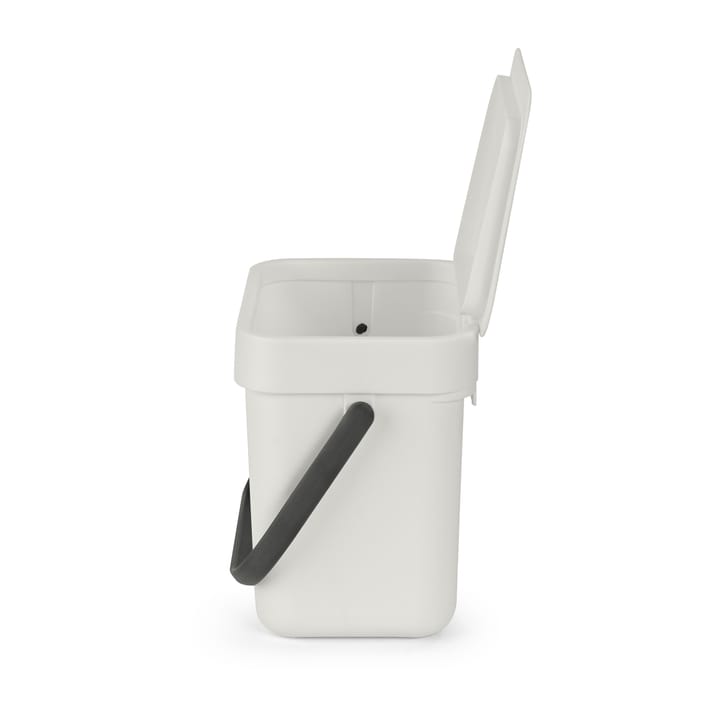 Sort & Go søppelbøtte 3 L, Lysegrå Brabantia