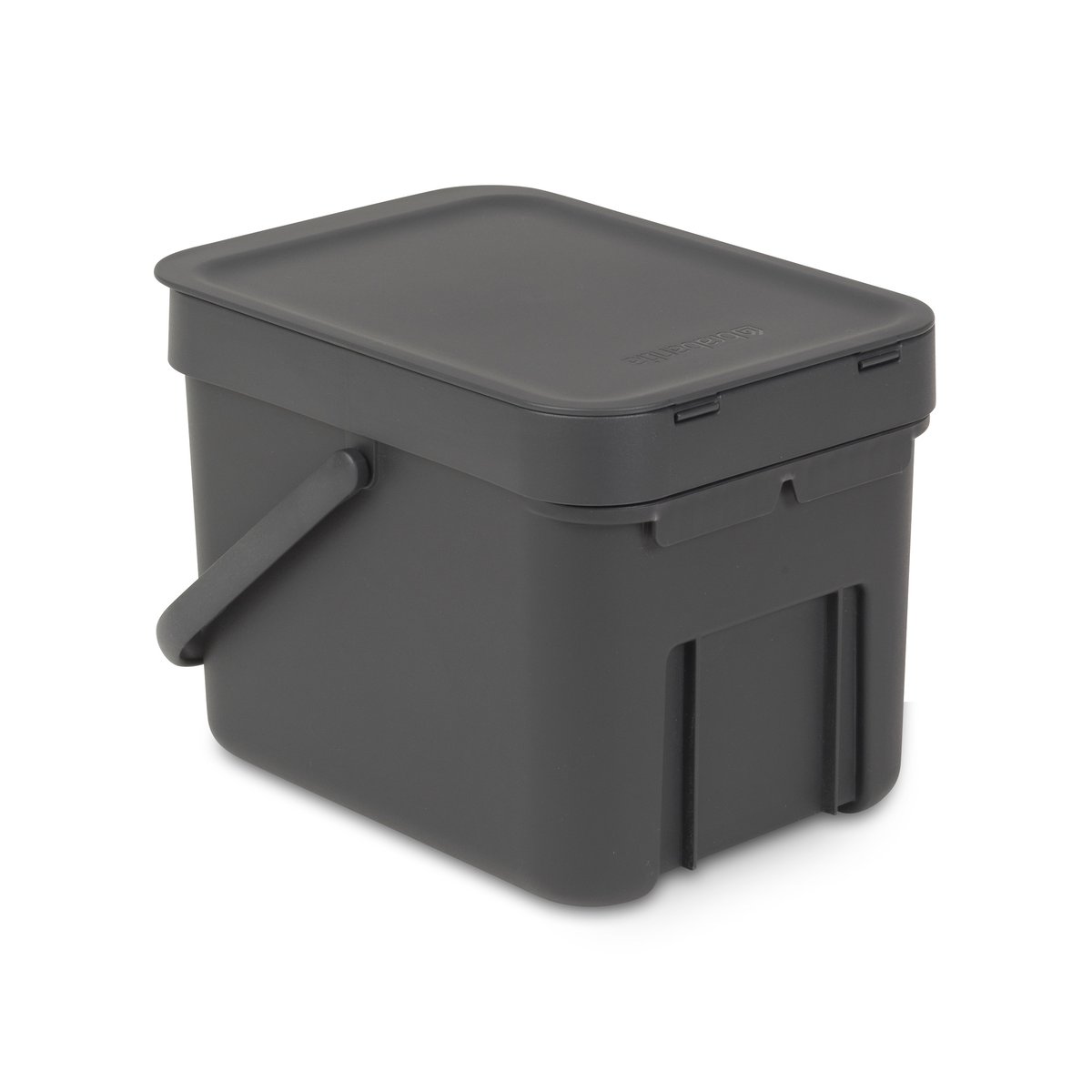 Sort & Go søppelbøtte 6 liter grå