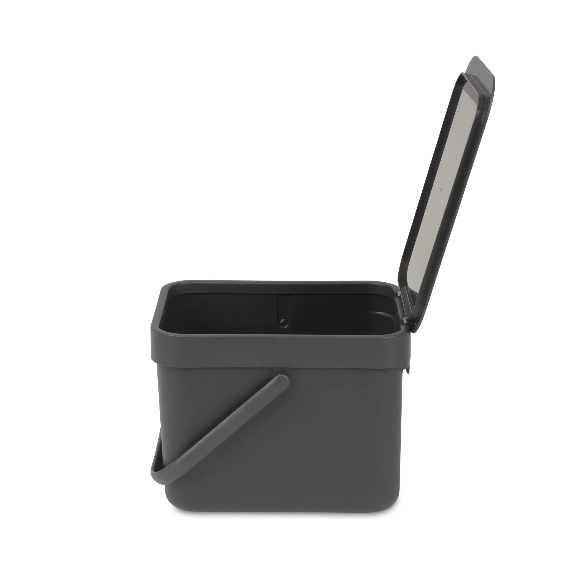 Sort & Go søppelbøtte 6 liter, grå Brabantia