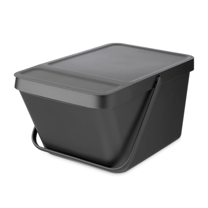 Sort & Go søppelbøtte som kan stables, 20 L
 - Grå - Brabantia