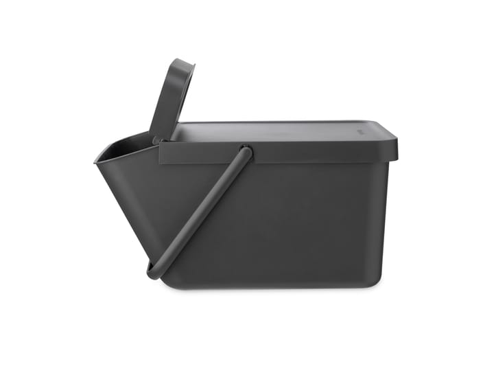 Sort & Go søppelbøtte som kan stables, 20 L
, Grå Brabantia