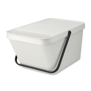 Sort & Go søppelbøtte som kan stables, 20 L
 - Lysegrå - Brabantia