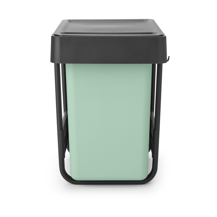 Brabantia Sort&Go Innebygde bøtter, 2x15 L Mørkegrå