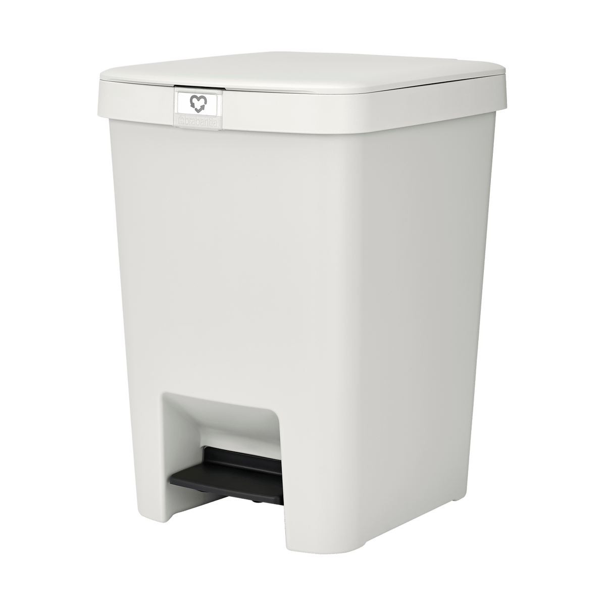 Brabantia StepUp pedalbøtte 25 l Lysegrå
