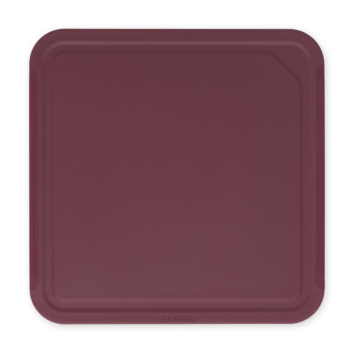 Brabantia TASTY+ skjærefjøl medium 25 x 25 cm Aubergine red