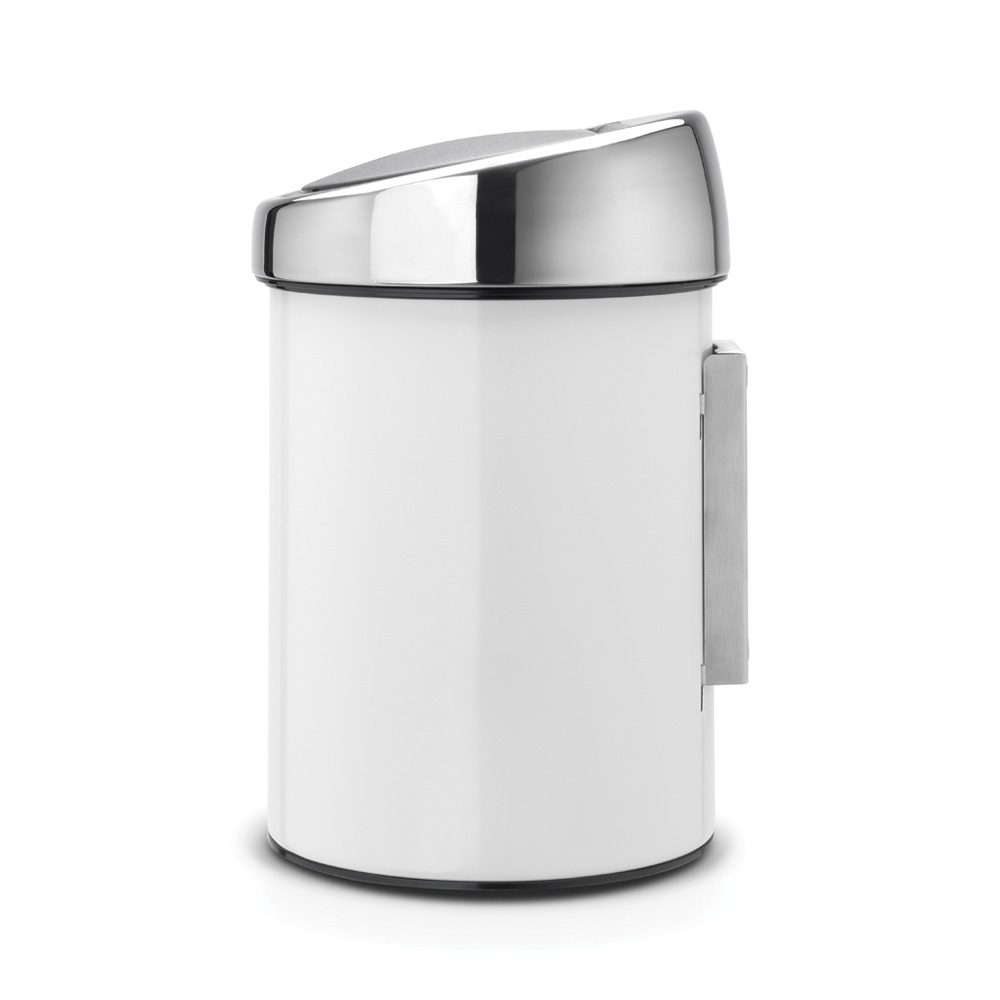 Brabantia Touch Bin (for vegg) plastinnerbøtte 3 L Hvit