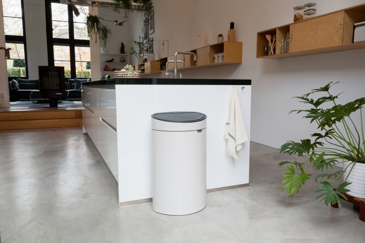 Touch Bin søppelbøtte 40 liter, Soft Beige Brabantia