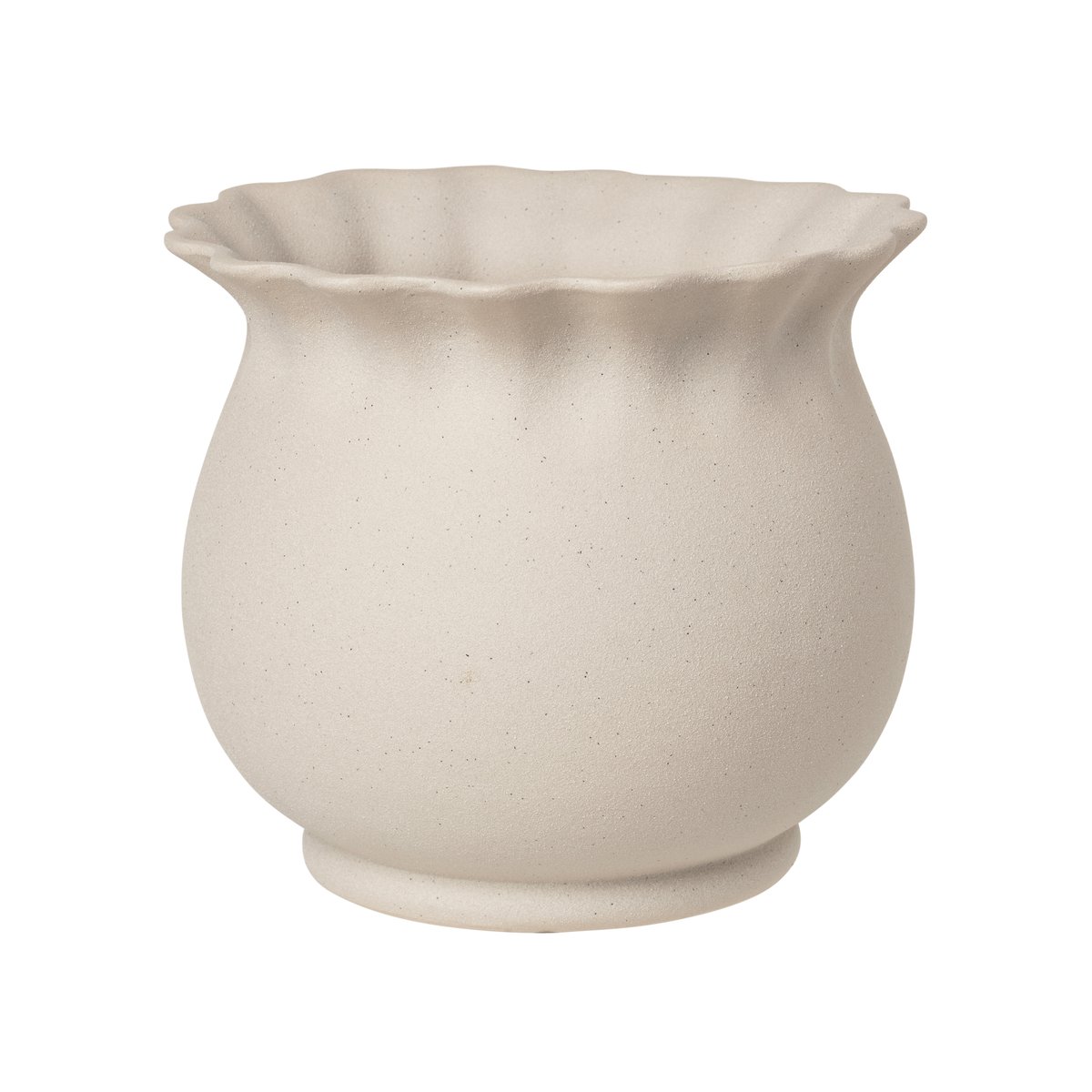Broste Copenhagen Alexa potte Ø25,5 cm Grey sand