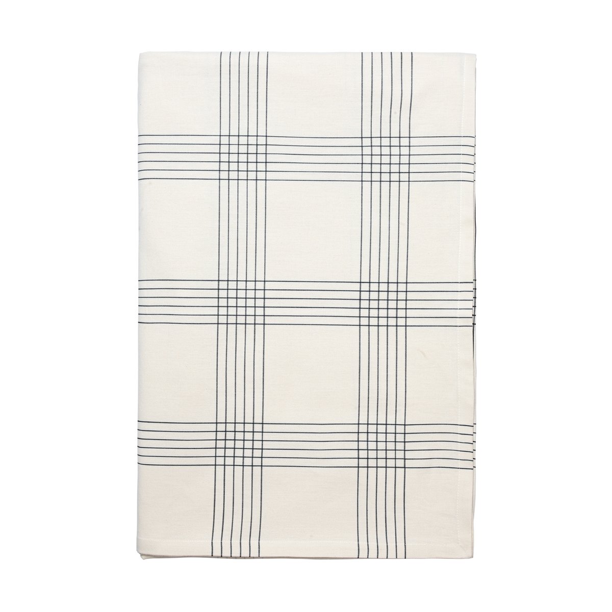 Broste Copenhagen Alice duk 160x200 cm, Black-Natural