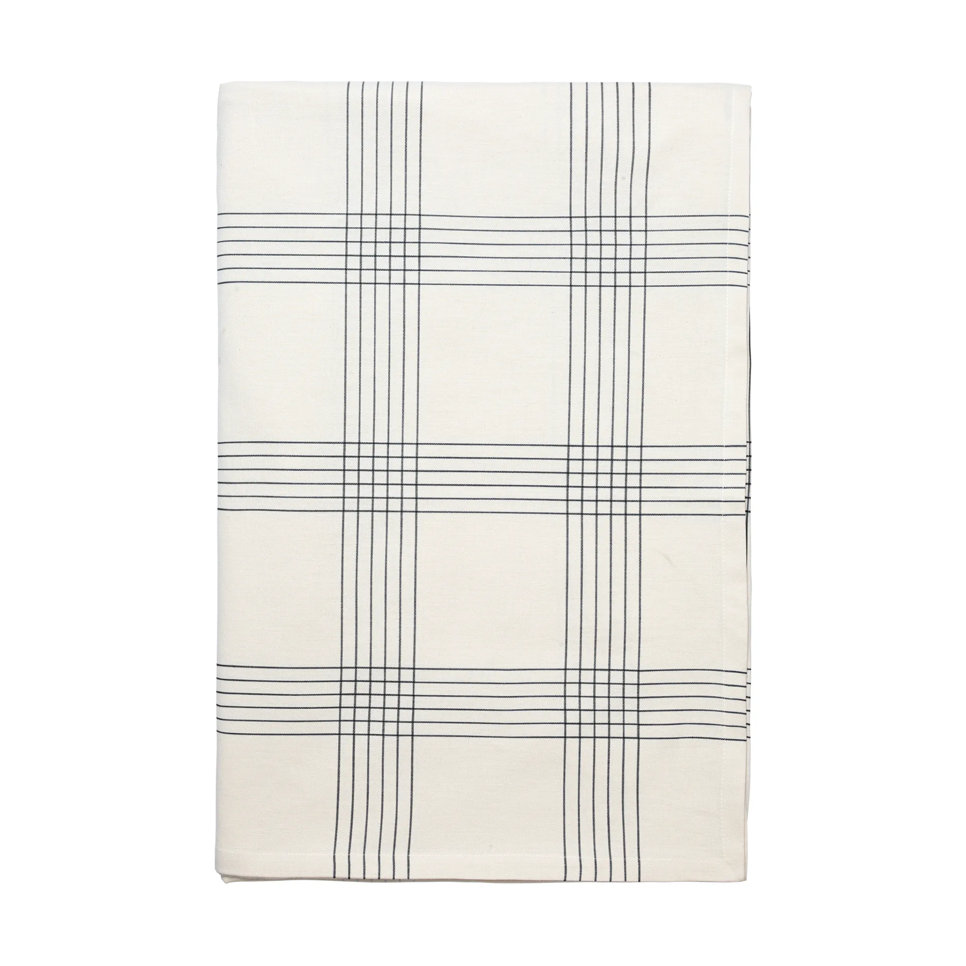 Alice duk, 160x300 cm, Black-Natural Broste Copenhagen