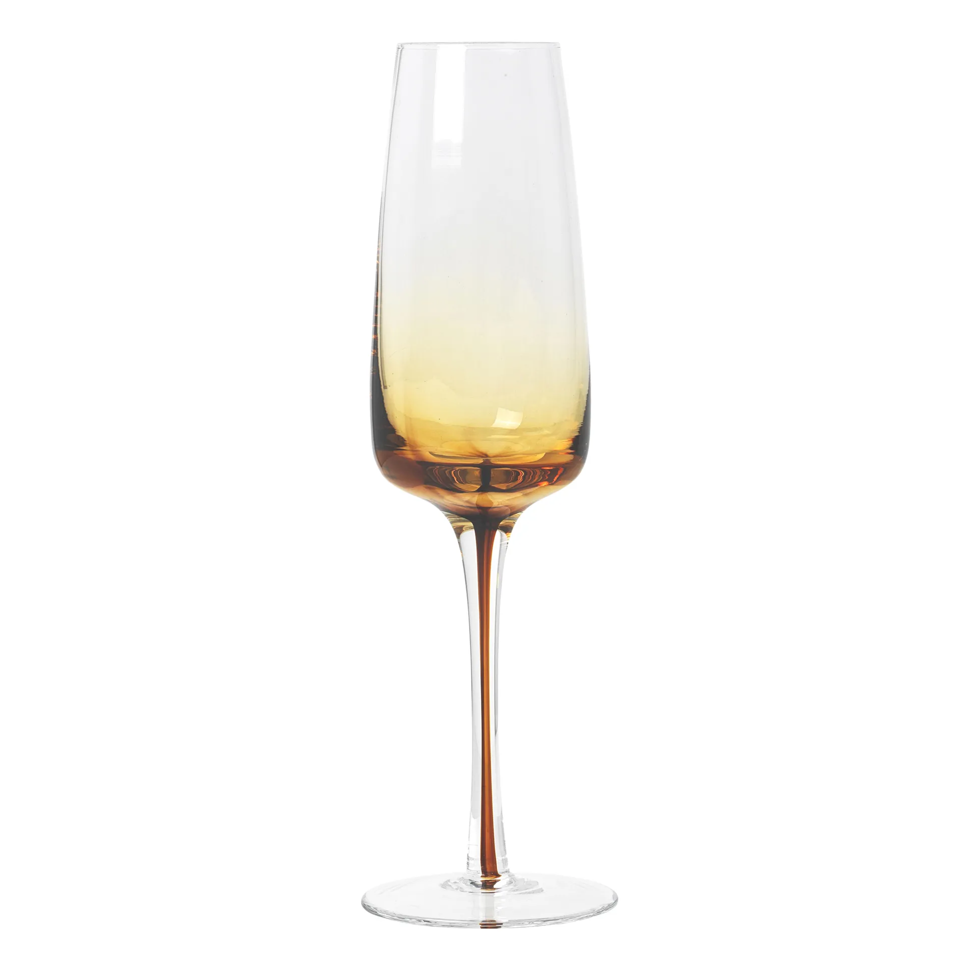 Amber champagneglass, 20 cl Broste Copenhagen