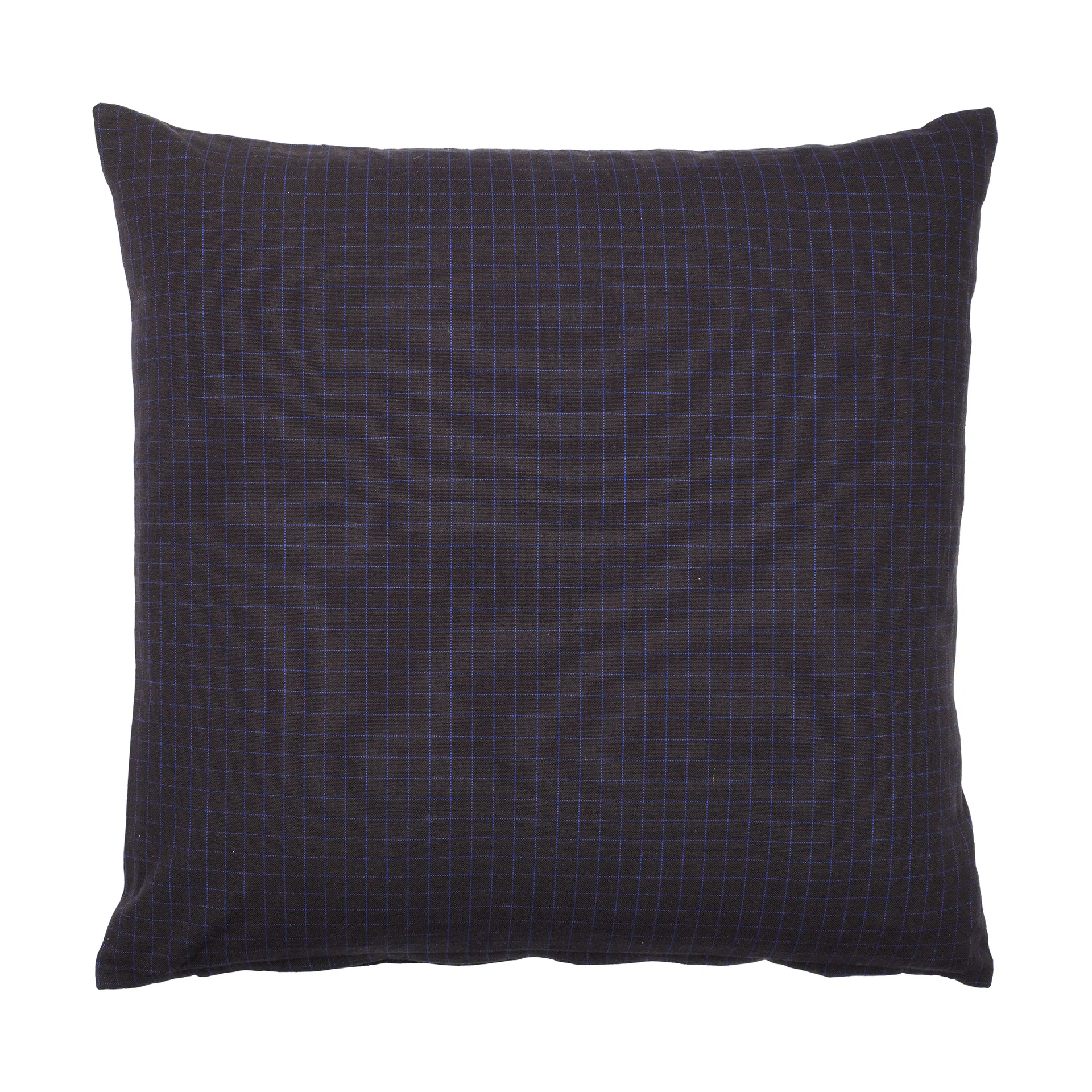 Bodil putetrekk 50x50 cm, Black-intense blue Broste Copenhagen