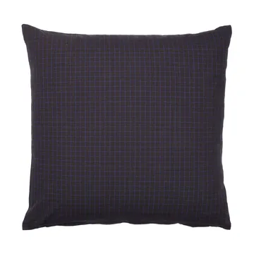 Bodil putetrekk 50x50 cm - Black-intense blue - Broste Copenhagen