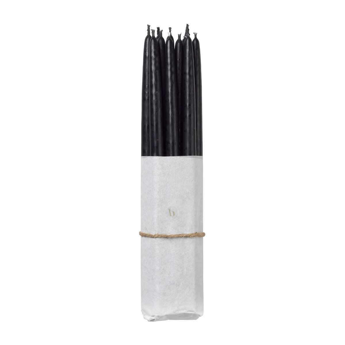 Broste Copenhagen Broste Copenhagen dyppet antikklys 10-pk Simply black
