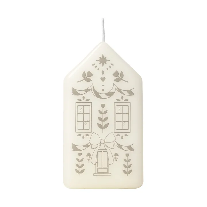 Casa blokklys - White-Silver - Broste Copenhagen