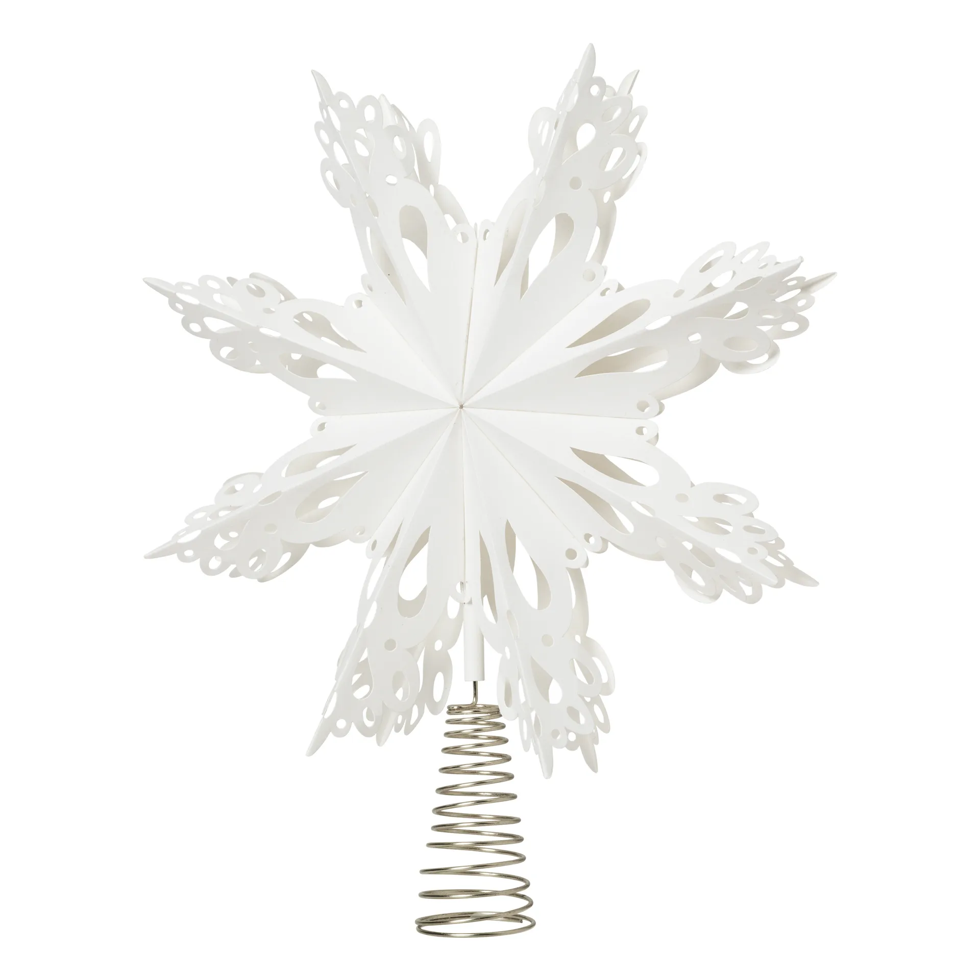 Christmas star toppstjerne, White Broste Copenhagen