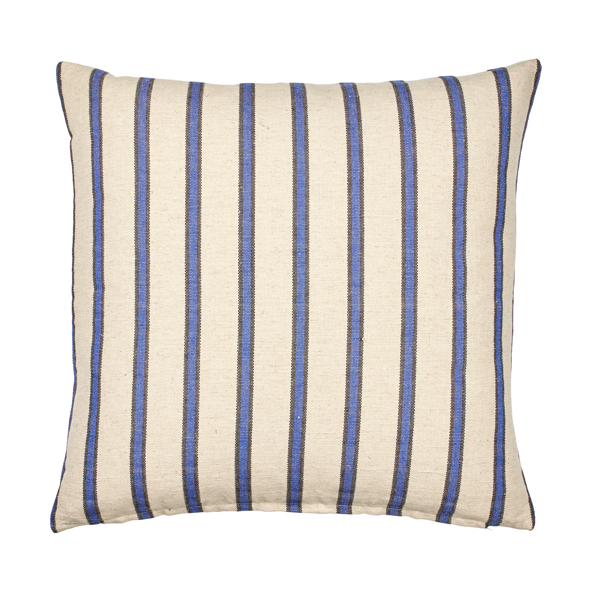Dagmar putetrekk 50x50 cm, Off white-intense blue Broste Copenhagen