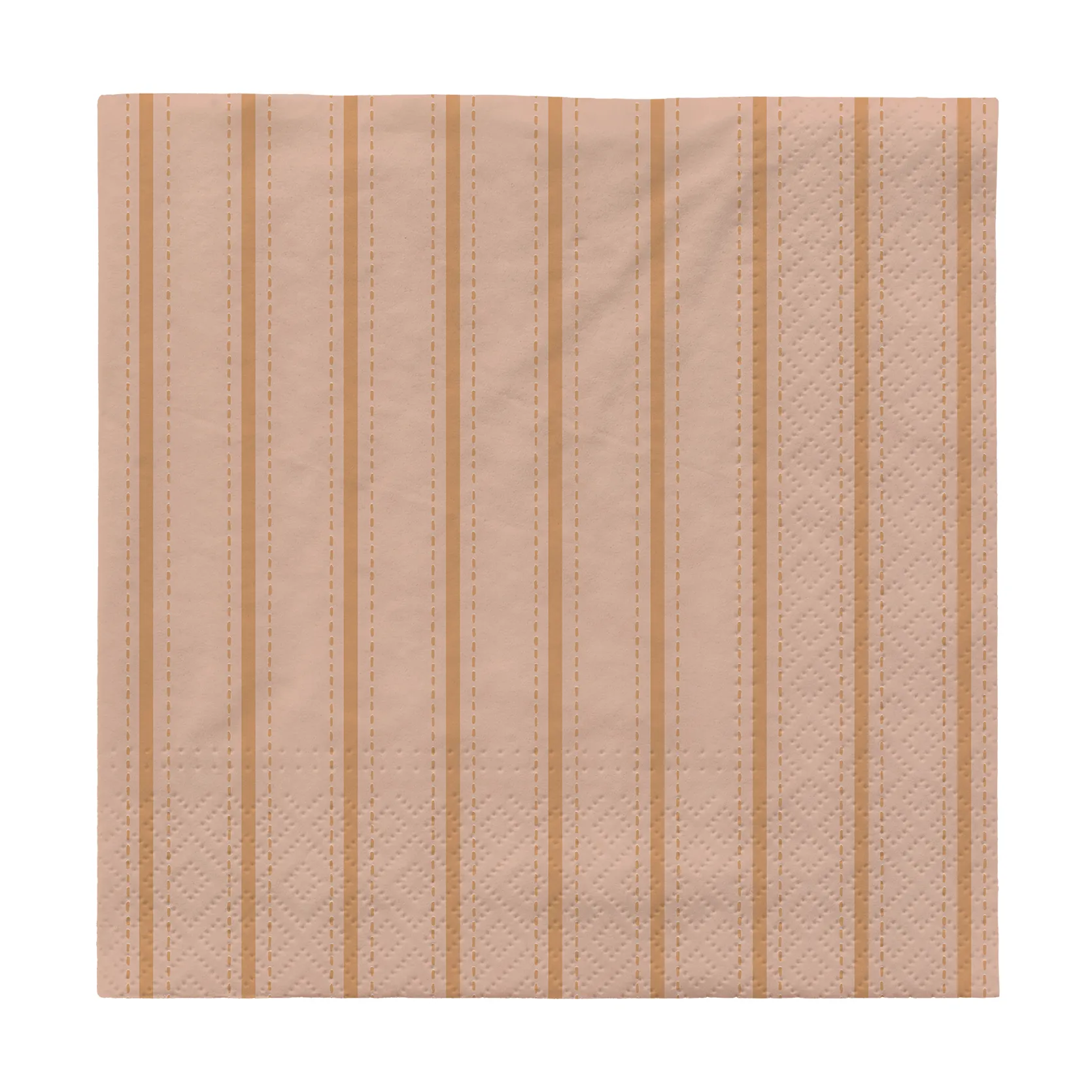 Dolly papirsservietter 33x33 cm 20-pk, Soft pink-cinnamon sand Broste Copenhagen