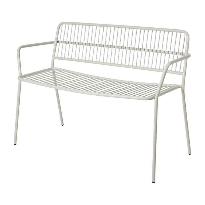 Eden benk med armlene, Beige grey Broste Copenhagen