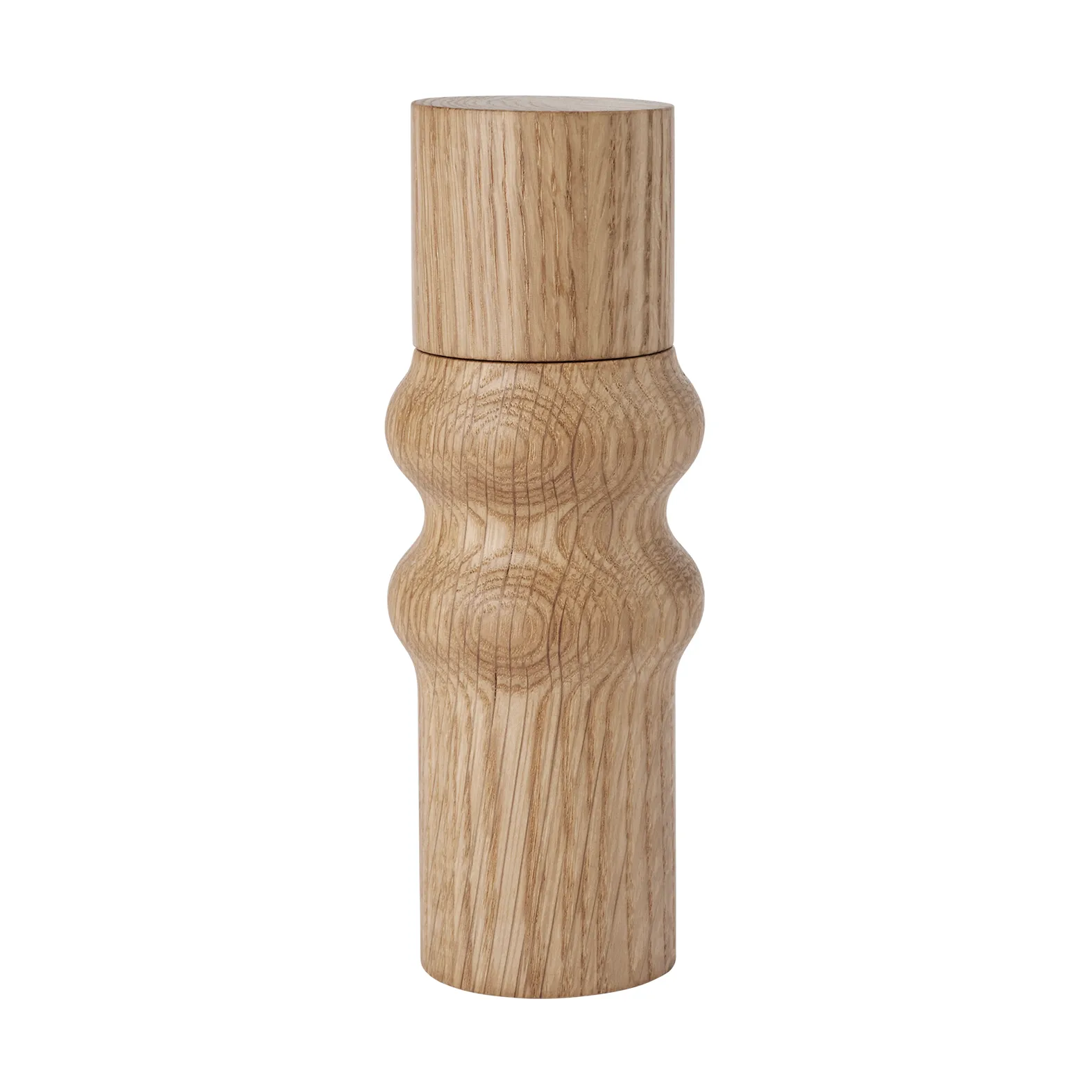 Edgar salt- og pepperkvern 20 cm, Oljet eik-Natural Broste Copenhagen