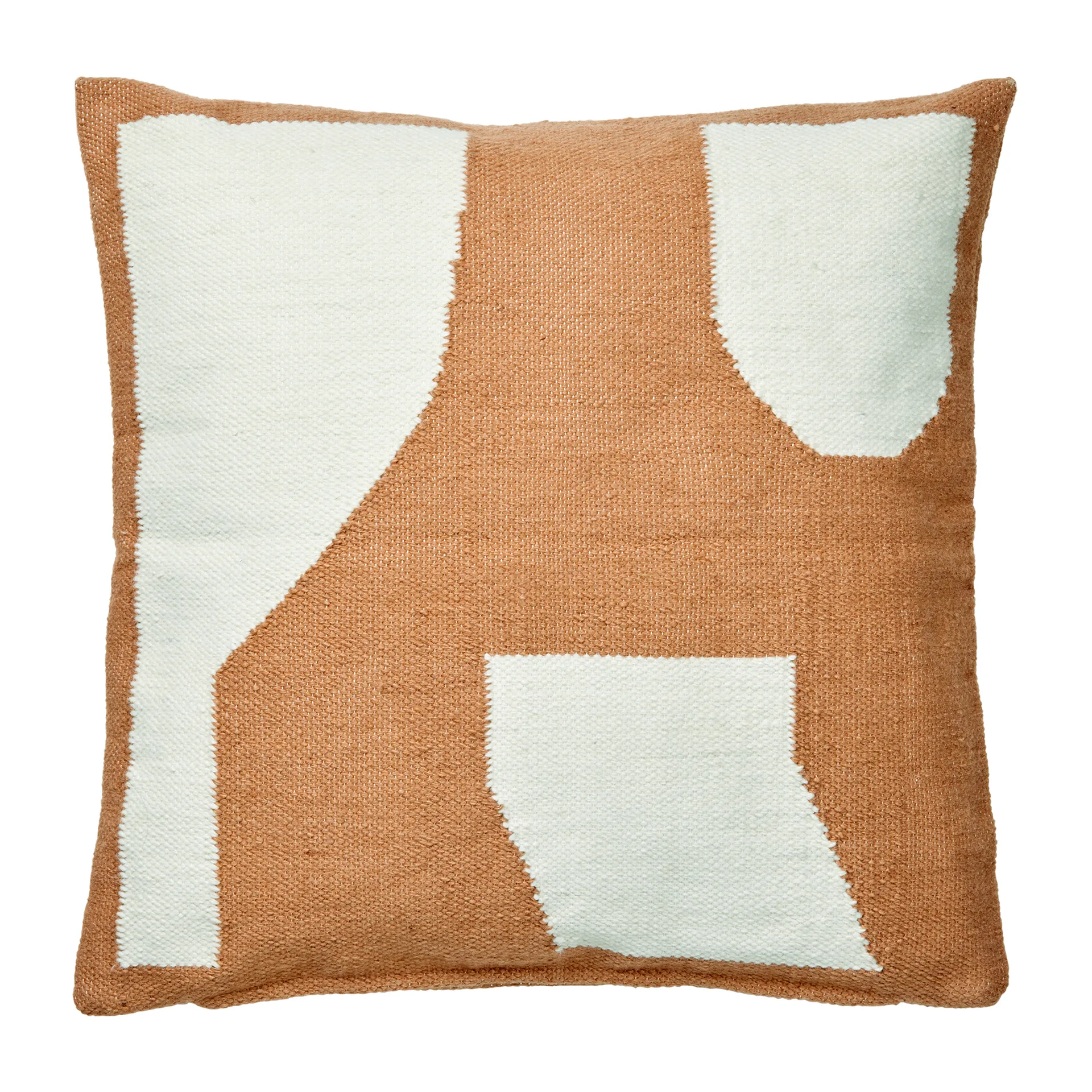 Eilo putetrekk 50 x 50 cm, Recycled pet nut brown Broste Copenhagen