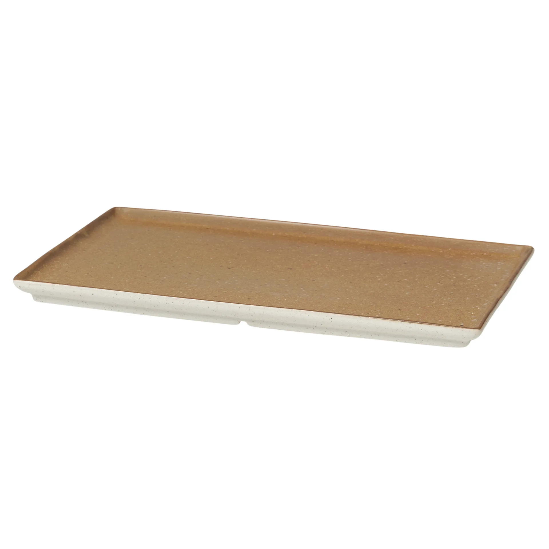 Eli tallerken 15x26 cm, Caramel brown Broste Copenhagen