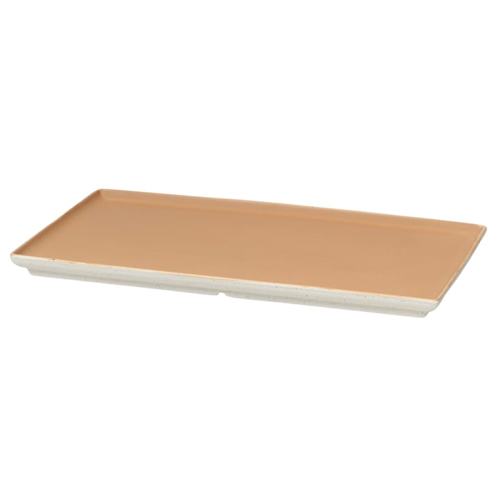 Eli tallerken 15x26 cm - Matte soft light camel - Broste Copenhagen