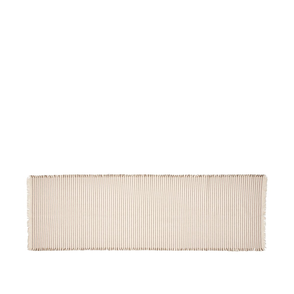 Broste Copenhagen - Elouise bordløper 41,5x140 cm offwhite/fungi grey
