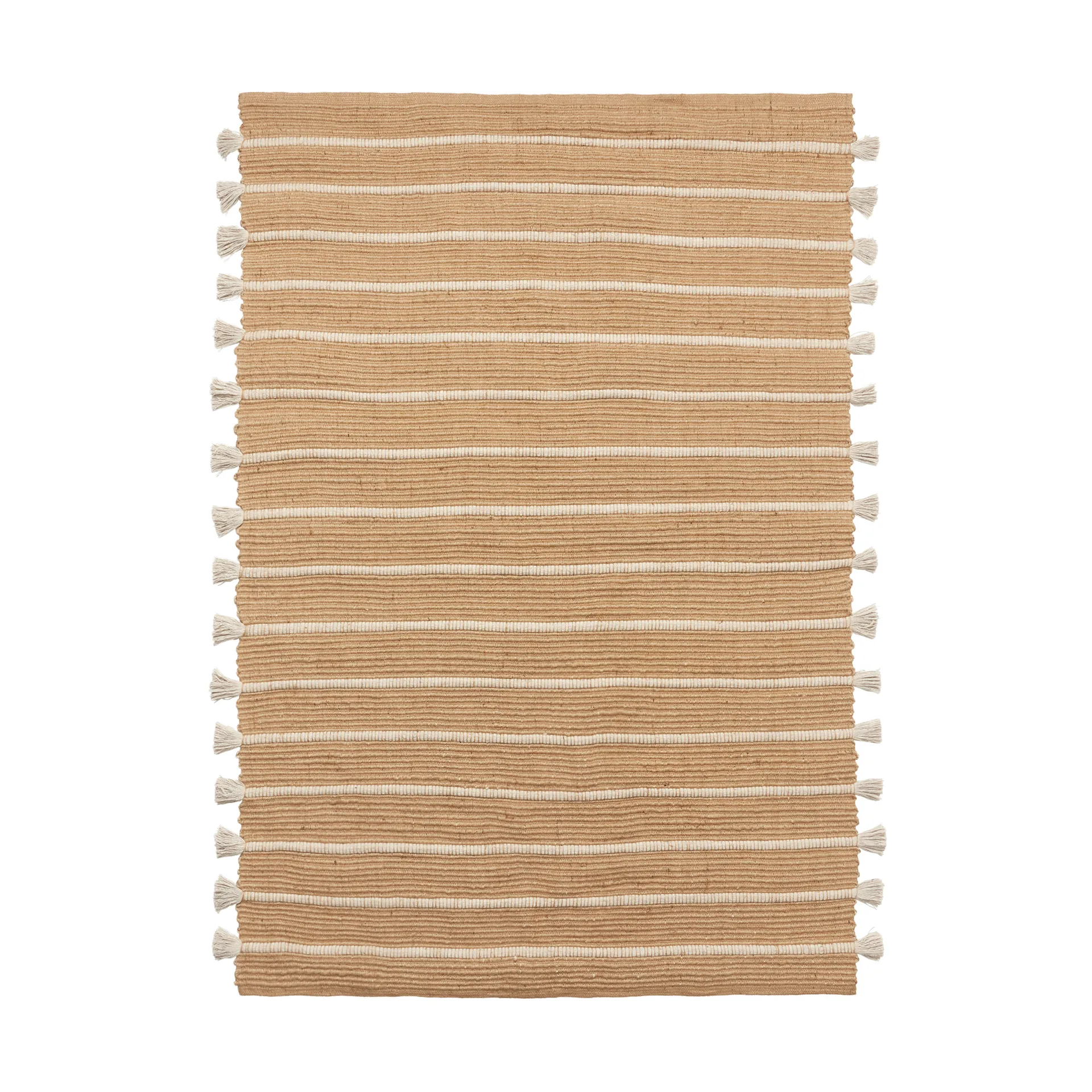 Ezra teppe 140x200 cm, Naturlig off-white Broste Copenhagen
