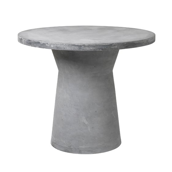 Broste Copenhagen Fiber bord Ø90 cm Charcoal