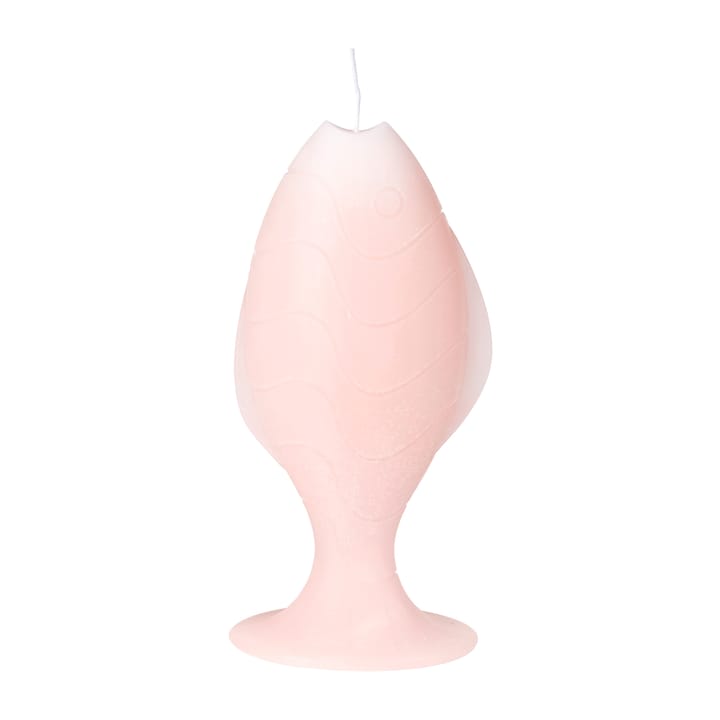 Fish lys 22 cm, Light pink Broste Copenhagen