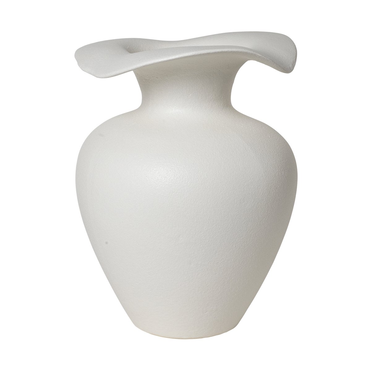 Broste Copenhagen Florentina vase M 32 cm White