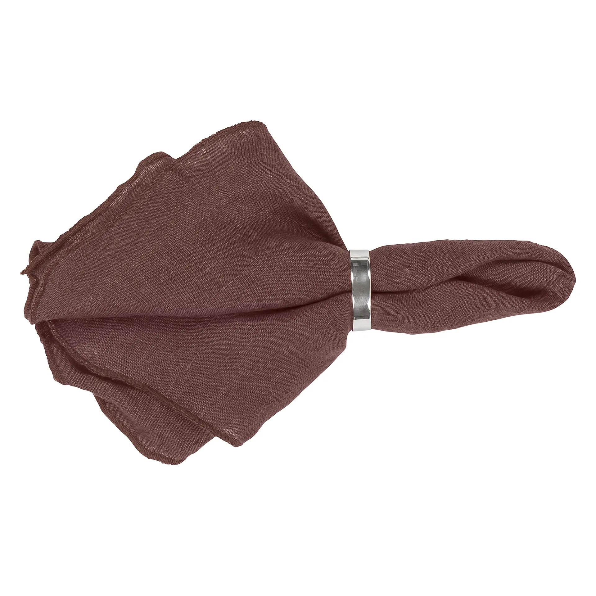 Gracie linserviett, aubergine Broste Copenhagen