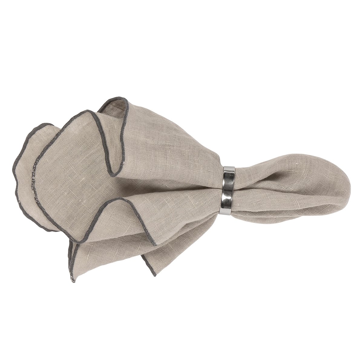 Broste Copenhagen - Gracie tøyserviett 45x45 cm simply taupe