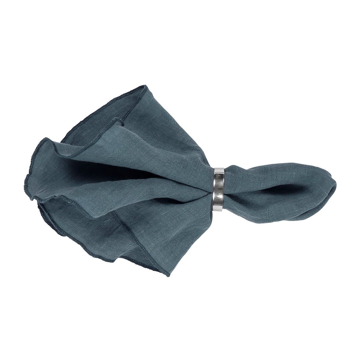 Broste Copenhagen - Gracie tøyserviett 45x45 cm petrol blue
