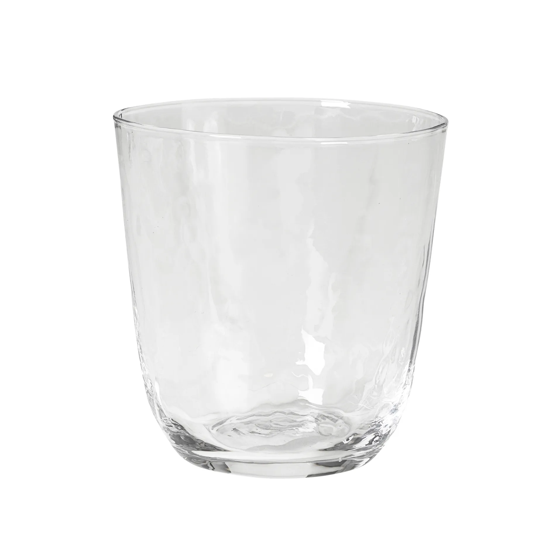 Hammered vannglass 33,5 cl, Klar Broste Copenhagen