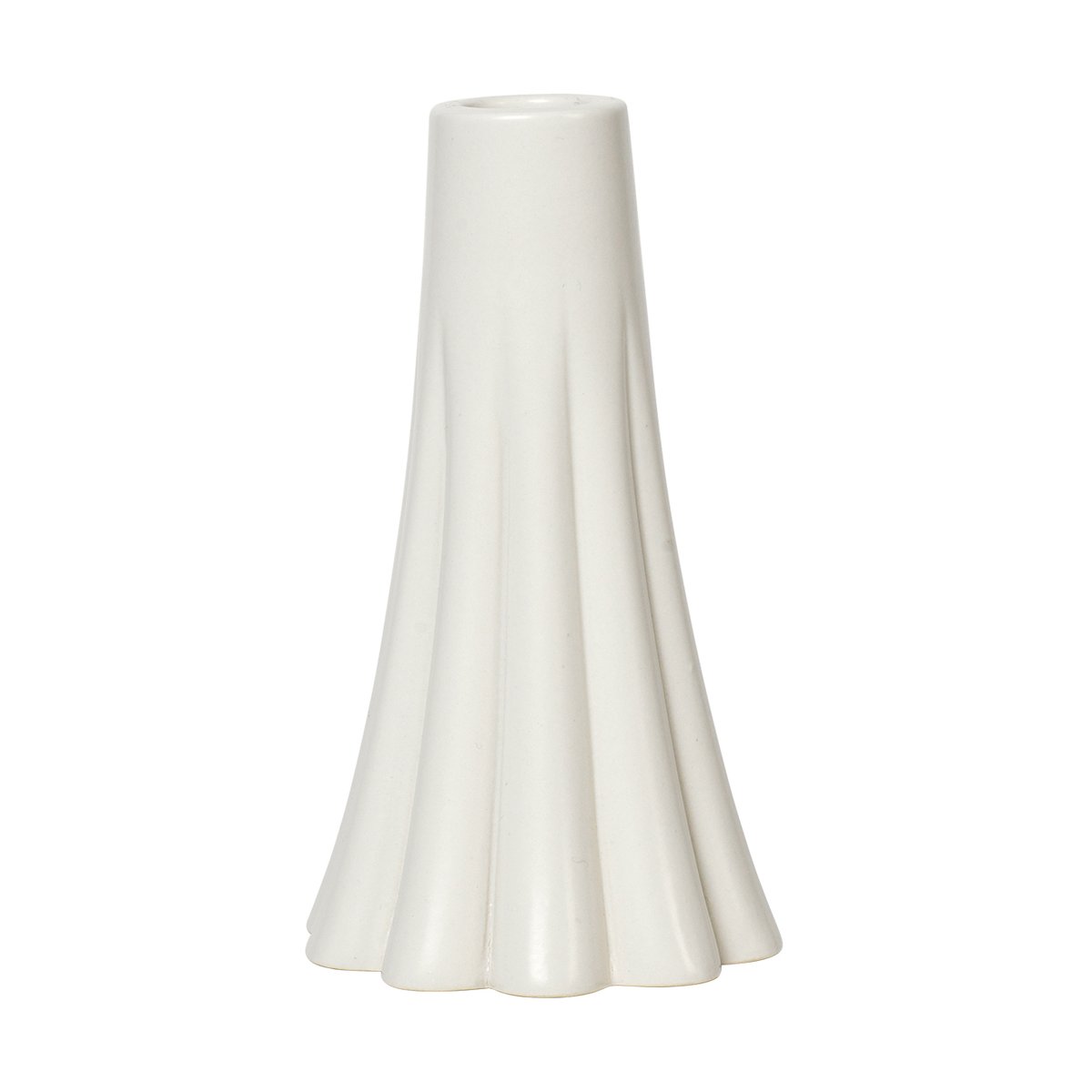 Broste Copenhagen Heli lysestake 14 cm Cream