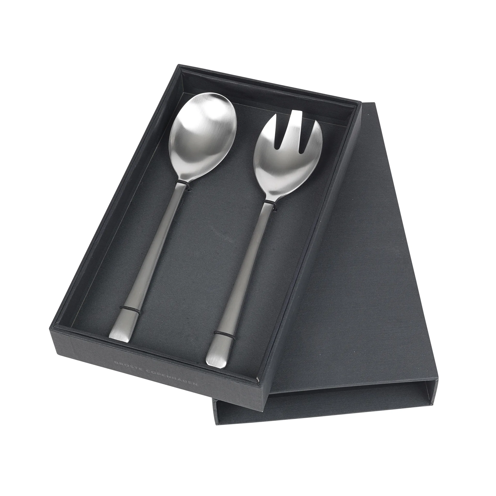 Hune salatbestikk 2-pakn., Brushed satin Broste Copenhagen