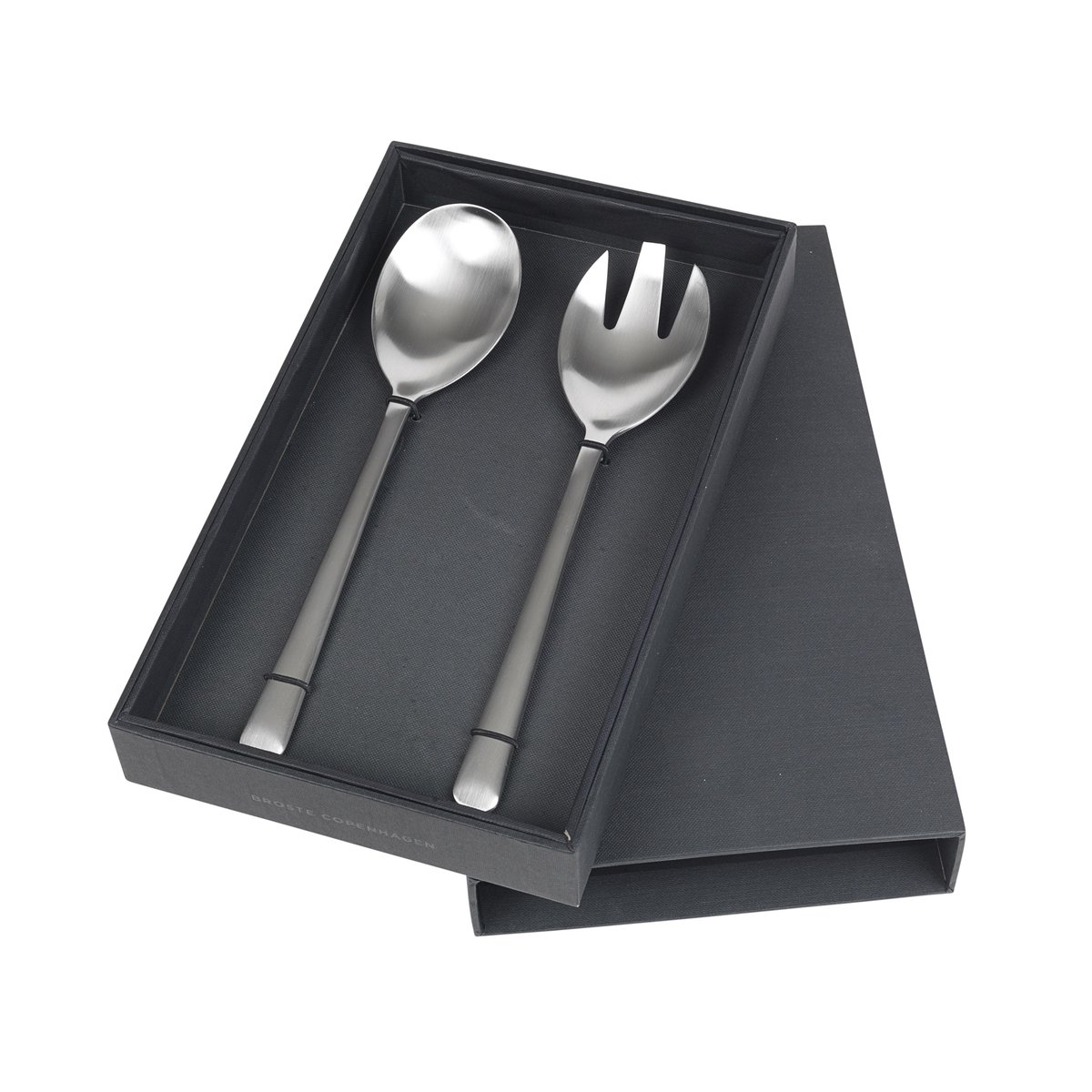 Broste Copenhagen Hune salatbestikk 2-pakn. Brushed satin