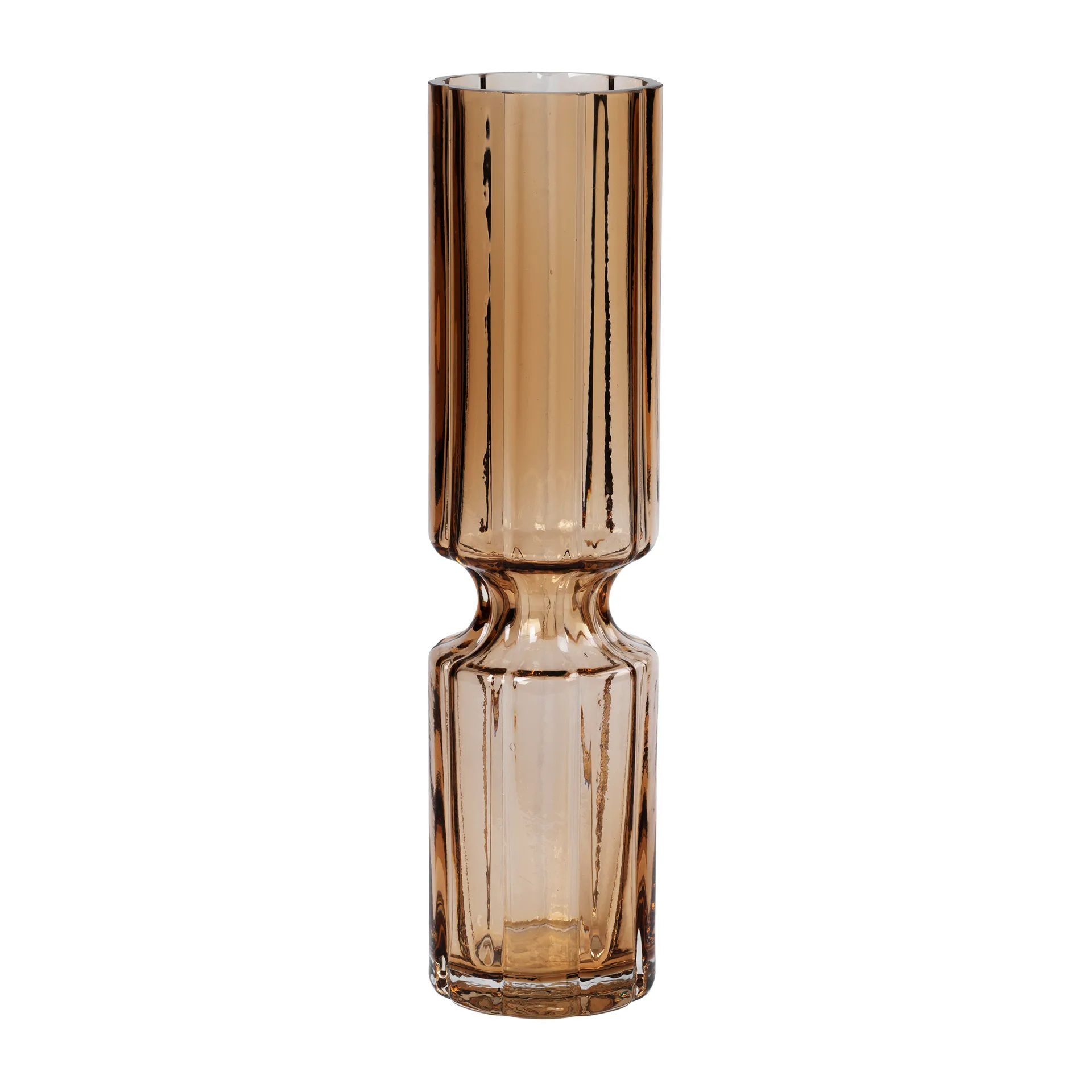 Hyacint glassvase 31,7 cm, Indian tan Broste Copenhagen