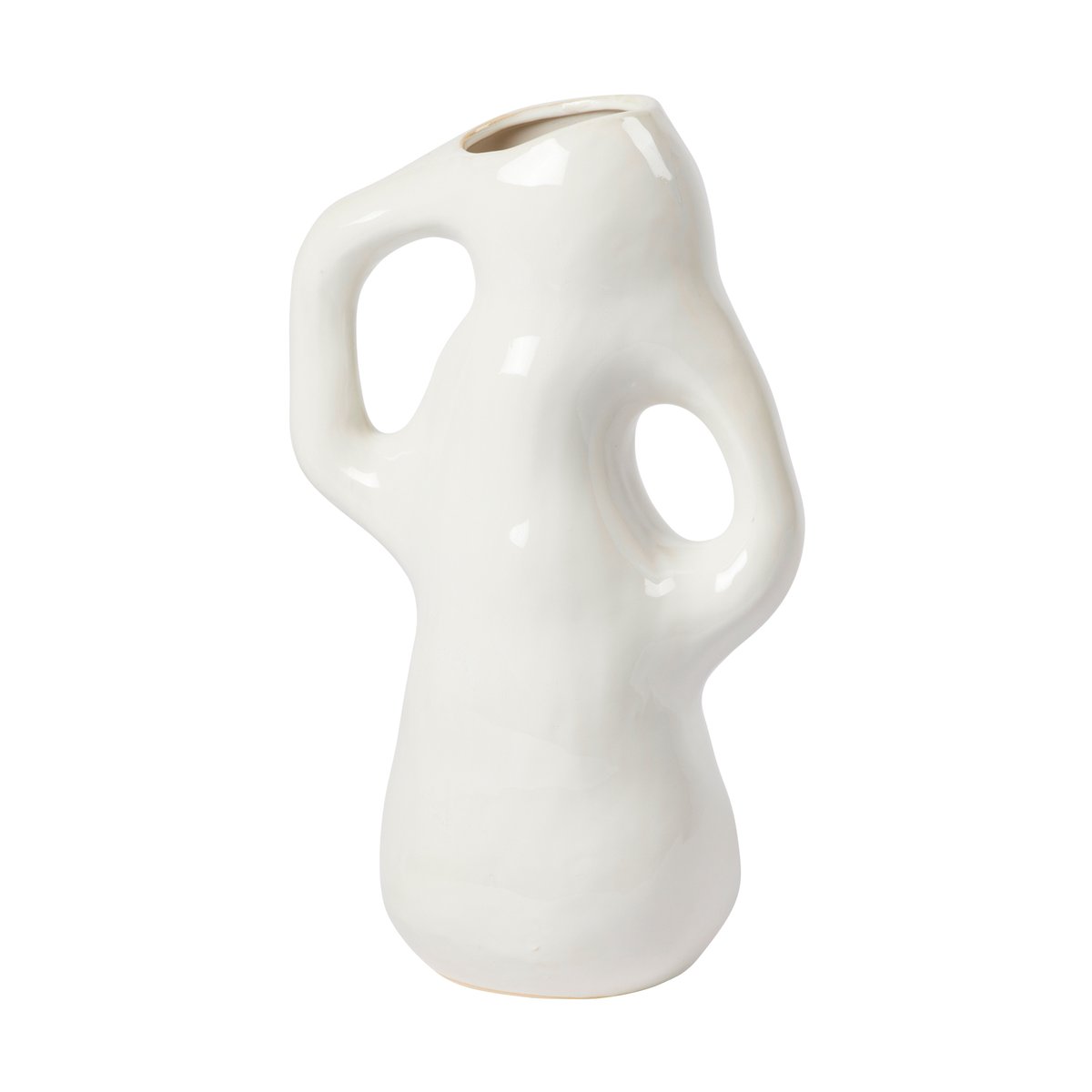 Broste Copenhagen Isolde vase 35 cm White
