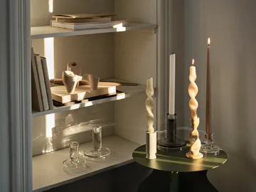 Laia lysestake 16x14x12 cm - Grey sand - Broste Copenhagen