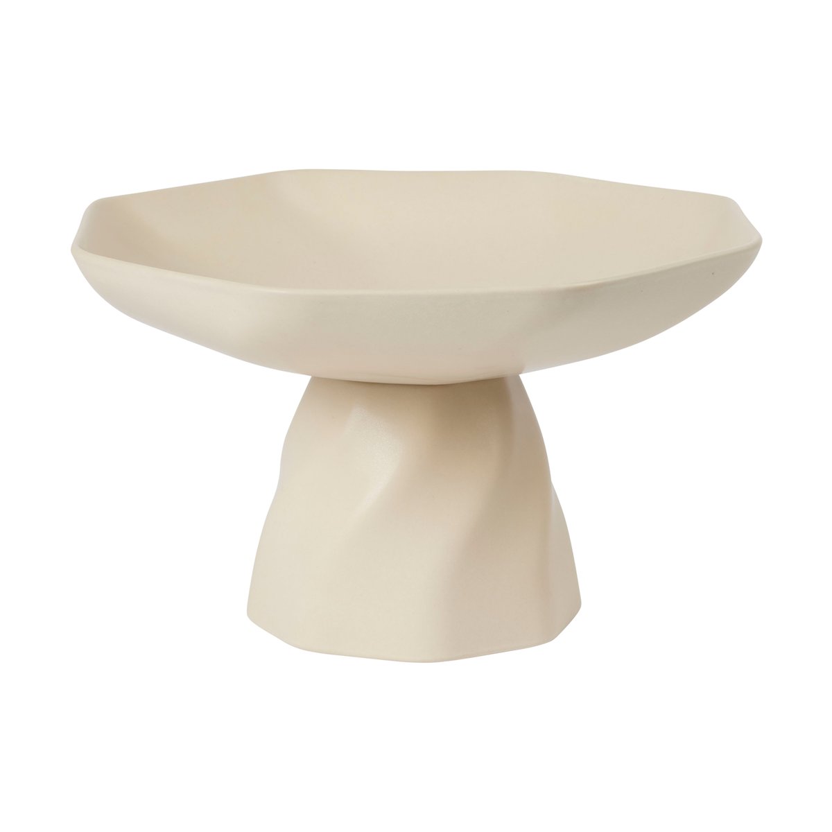 Broste Copenhagen - Limfjord fat på fot 28 cm beige