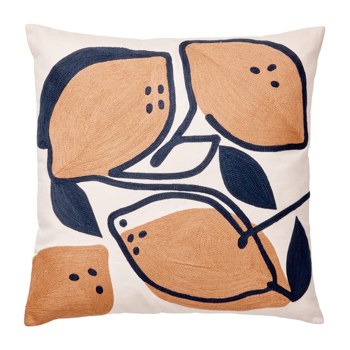 Limone putetrekk 50 x 50 cm, Peach pink Broste Copenhagen