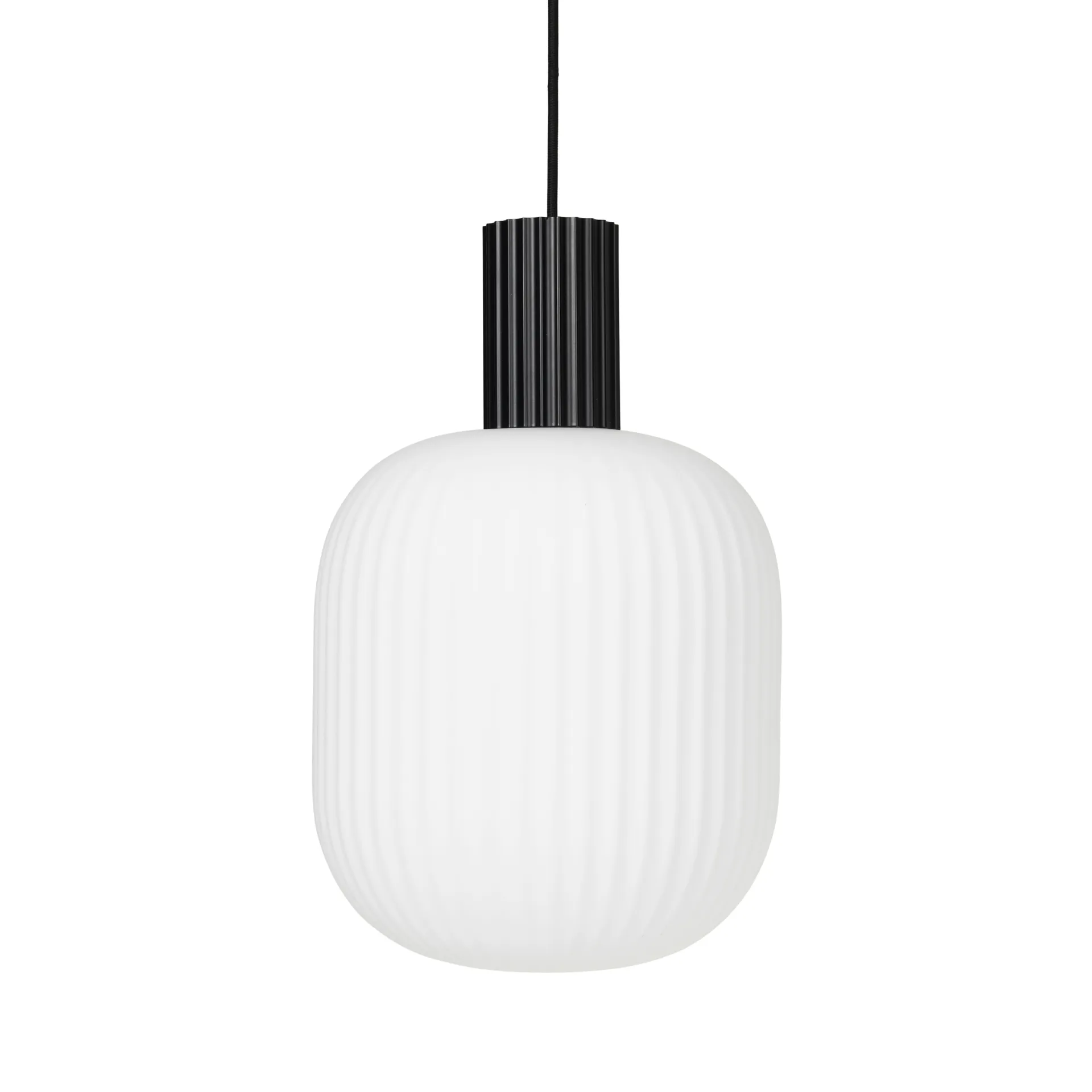 Lolly pendel, Svart-hvit-Ø27 cm Broste Copenhagen