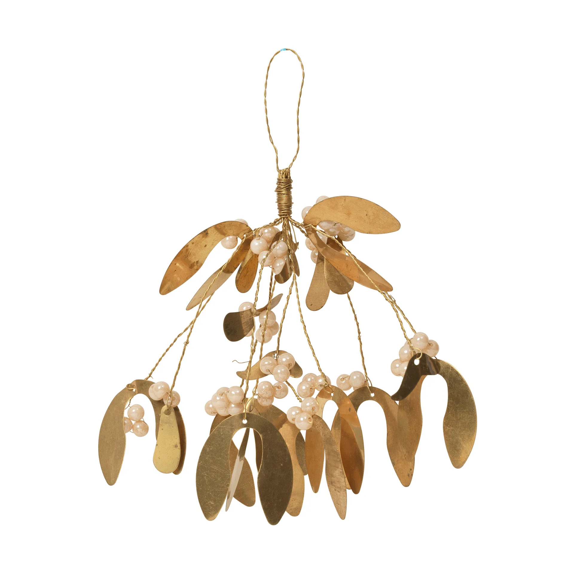 Broste Copenhagen Misteltein juleoppheng Ivory