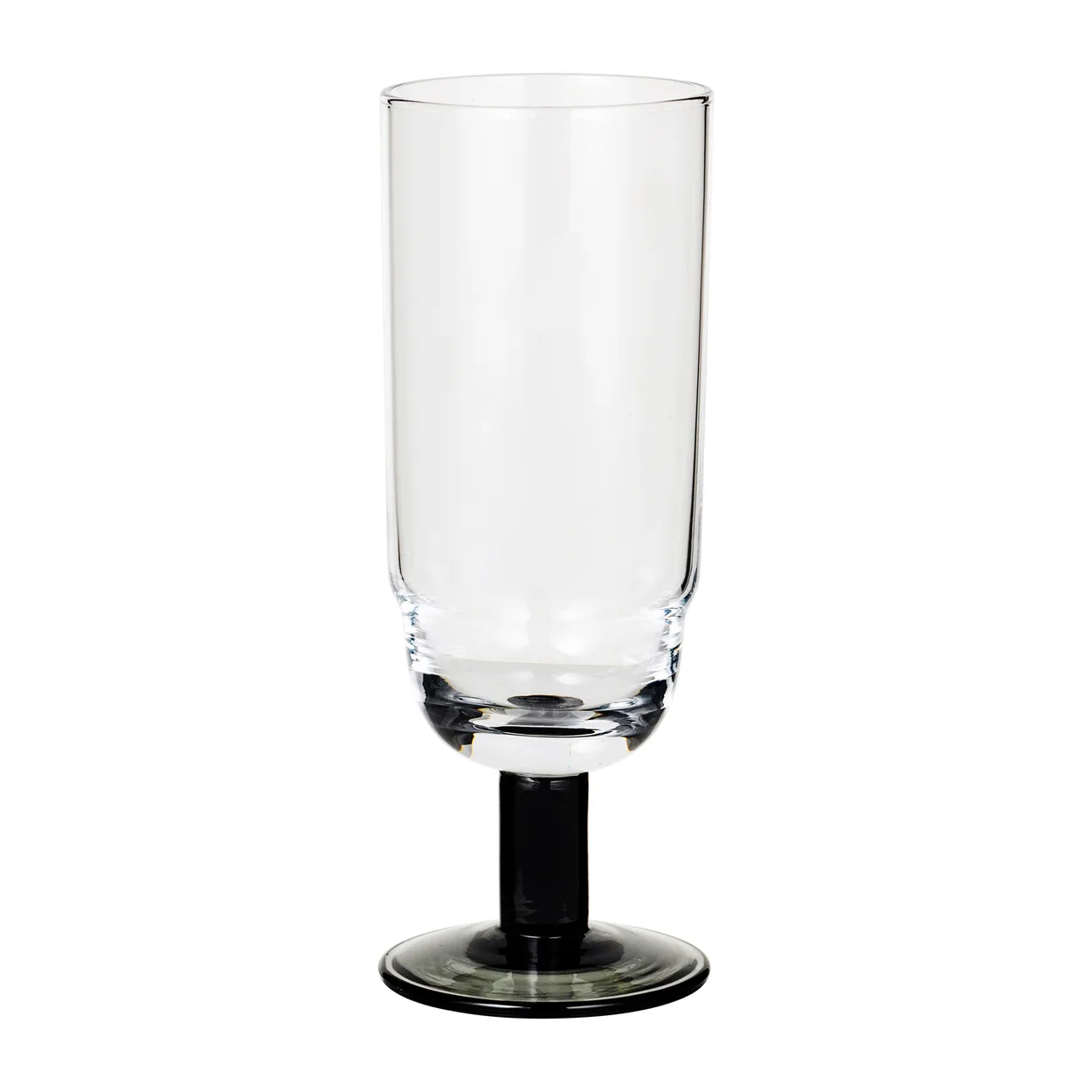 Broste Copenhagen Nordic Bistro champagneglass 20 cl Clear-smoke stem